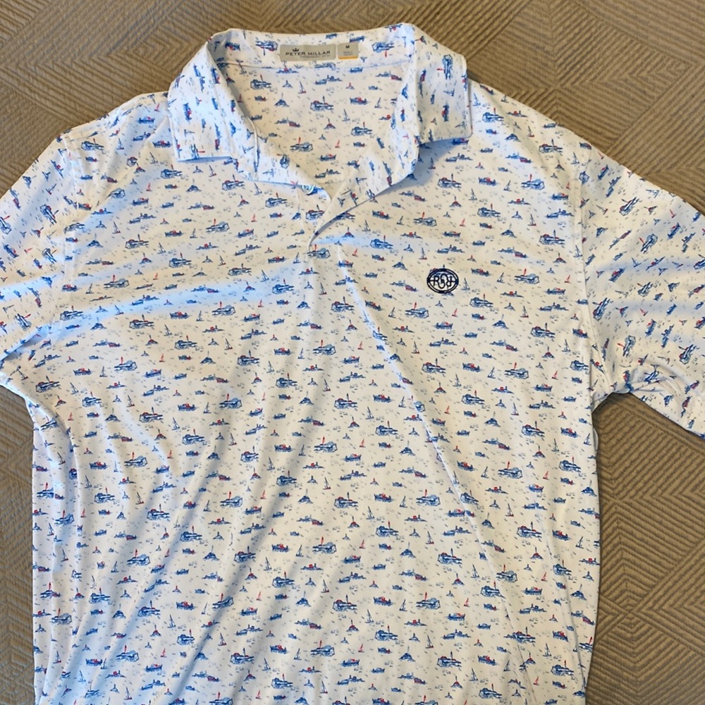 Peter Millar feather weight polo